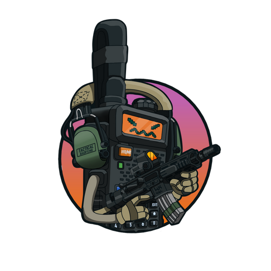 Tactical Baofeng Sticker